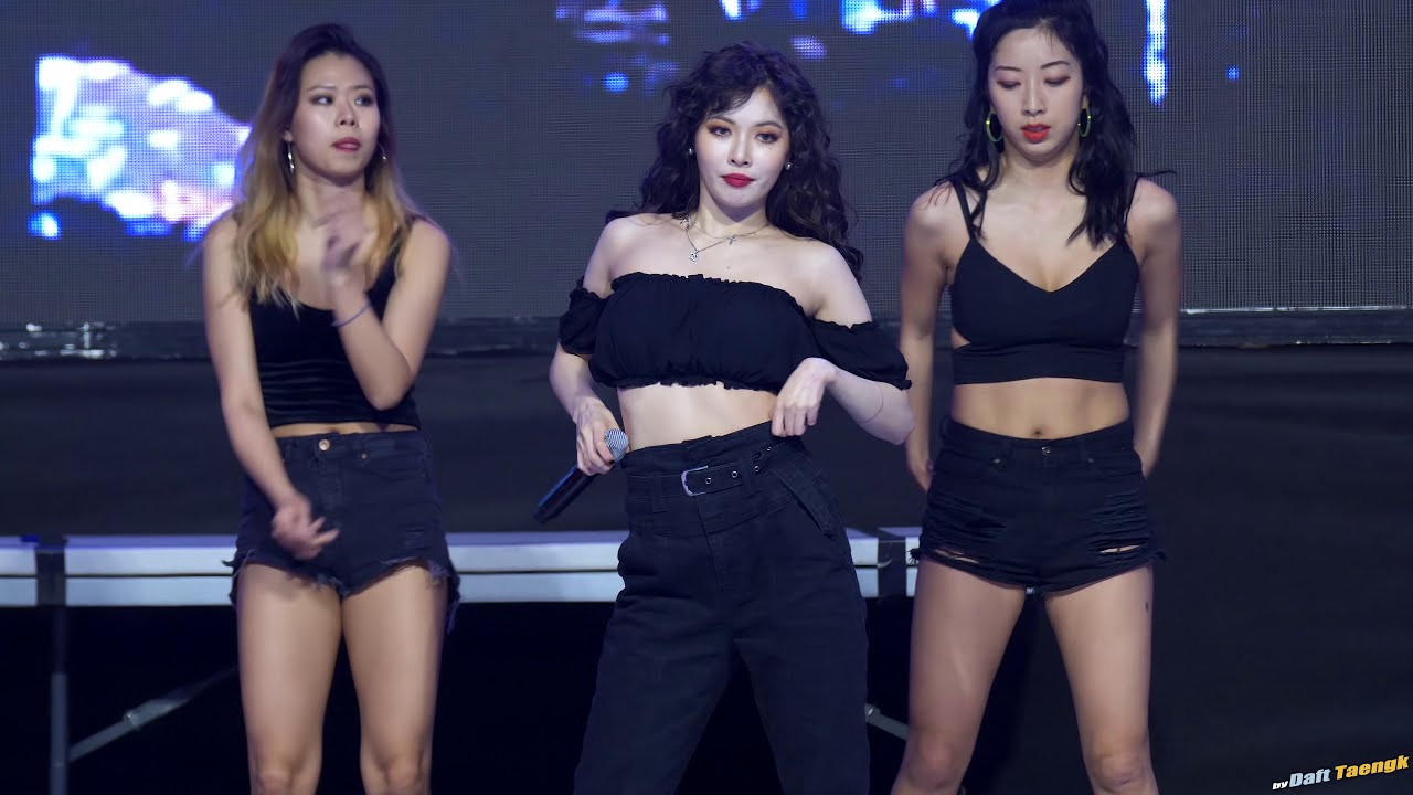 180523 현아 HyunA 'Change' @신한대 축제 4K 60P 직캠 by DaftTaengk