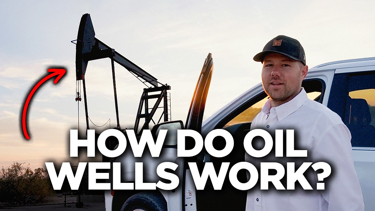 Вот как работает нефтяная скважина