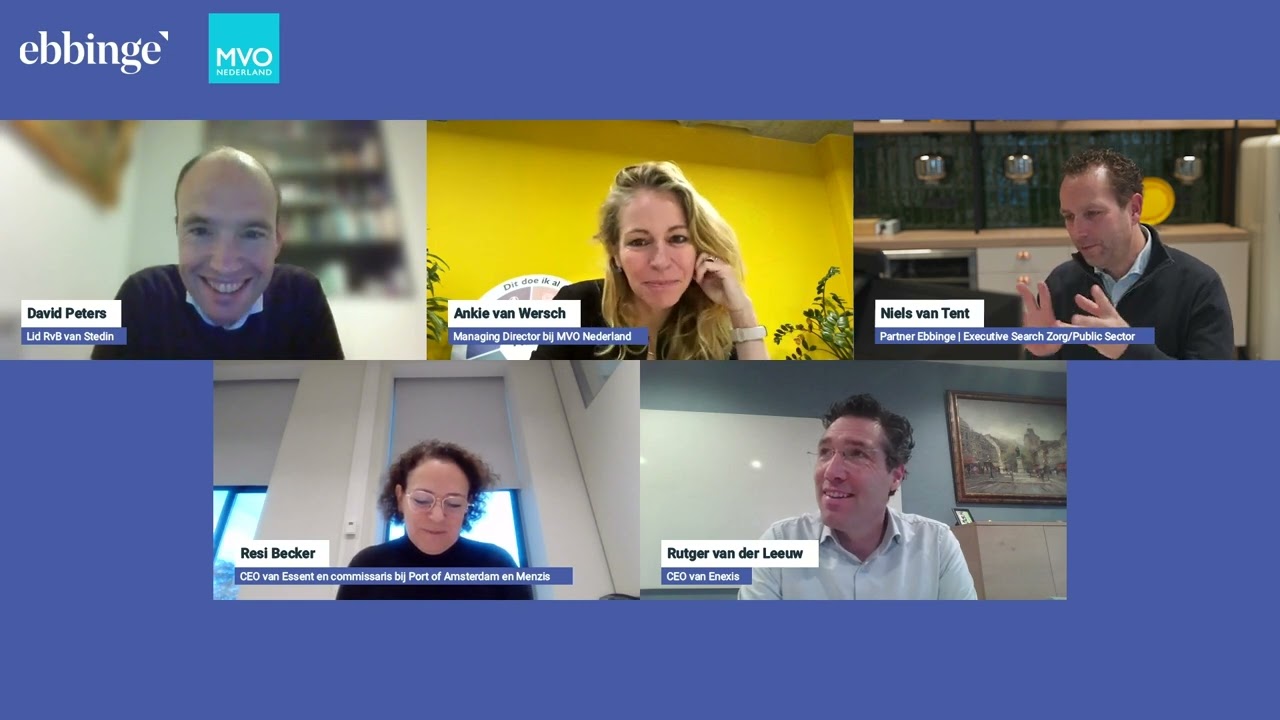 Ebbinge - Webinar voor bestuurders en commissarissen