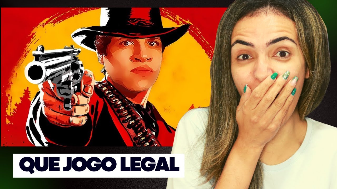 REACT: Games EduUu | O PISTOLEIRO BRABO! - Red Dead Redemption 2