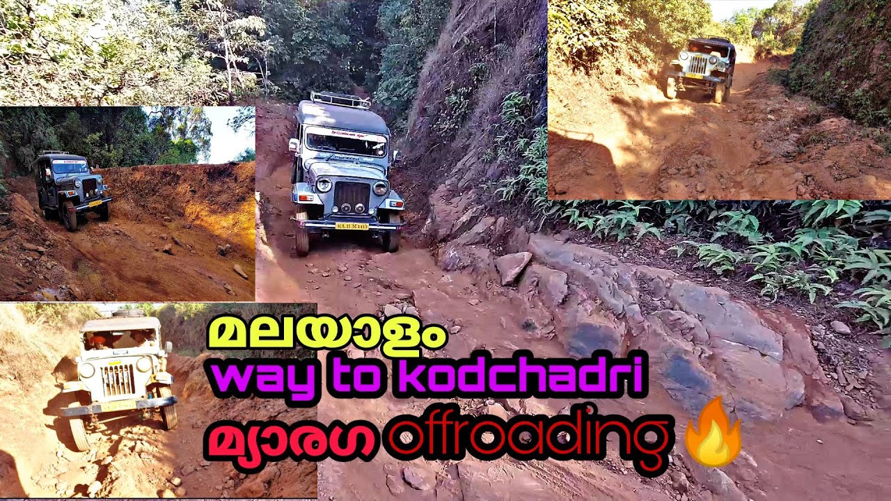 To Kodachadri....offroading🔥 complete explanation in Malayalam