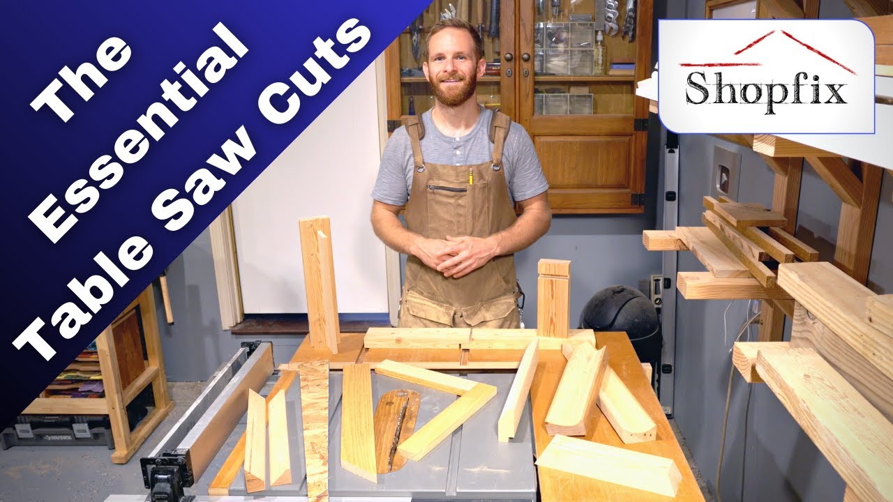 Table Saw Cuts: A COMPLETE Guide!