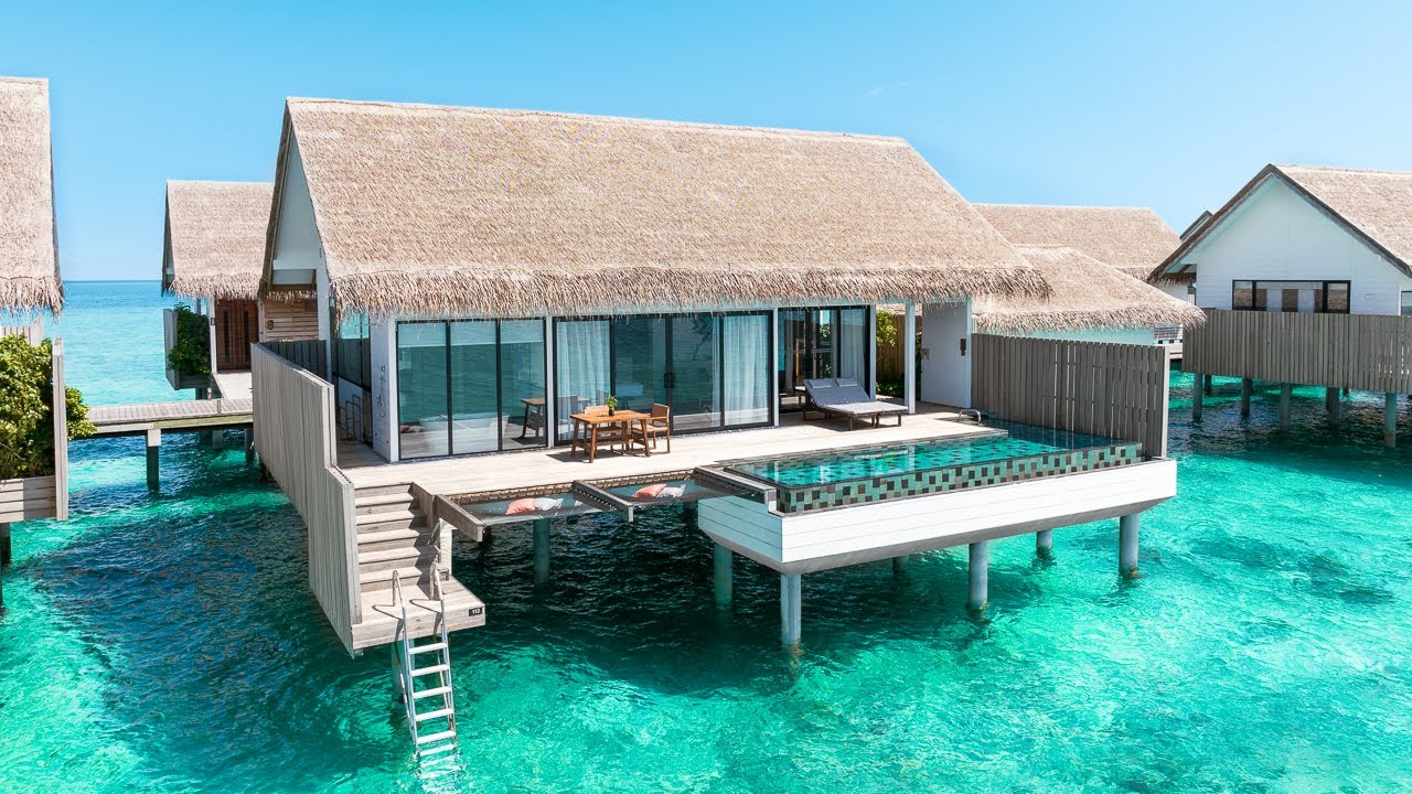 Hilton Maldives Amingiri Resort, $2,000 Overwater Suite (4K Full Tour)
