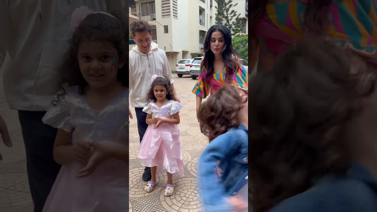 Sara Arfeen Khan&rsquo;s kids Aizah & Zidane's Birthday Celebration