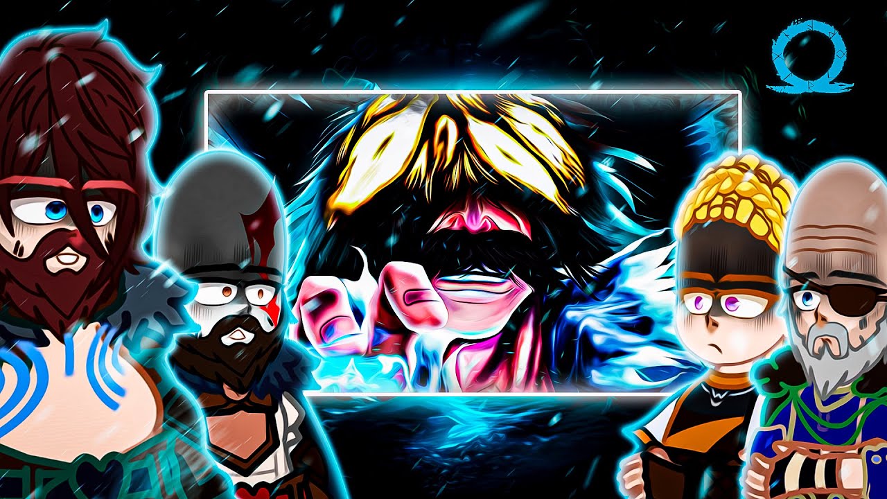 God of War Ragnarök (Gods) react to YHWACH | Bleach | Gacha React (🇺🇸/🇧🇷)