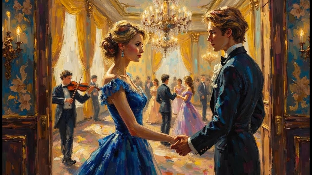 Visual Poems | She Waited All Day for One Dance 🌹✨ | A Victorian Love Story Brought to Life