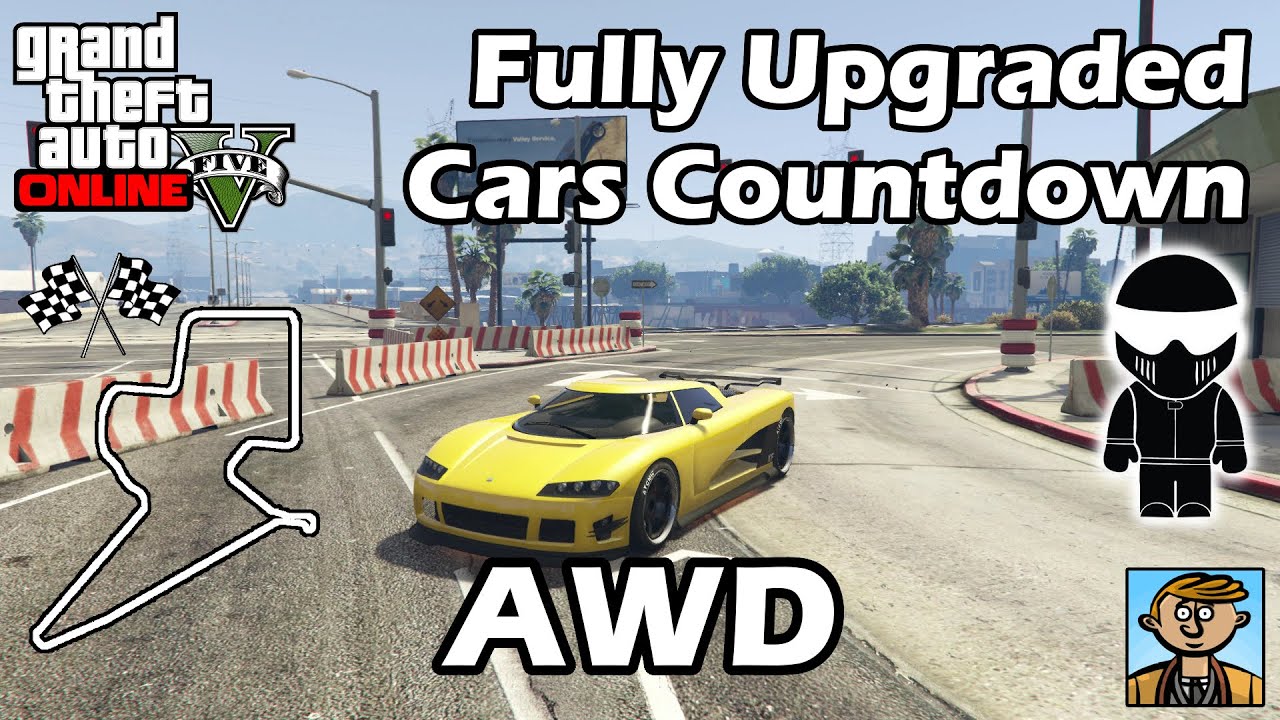 Fastest All Wheel Drive Cars (2015) - Best Fully Upgraded Cars In GTA Online
