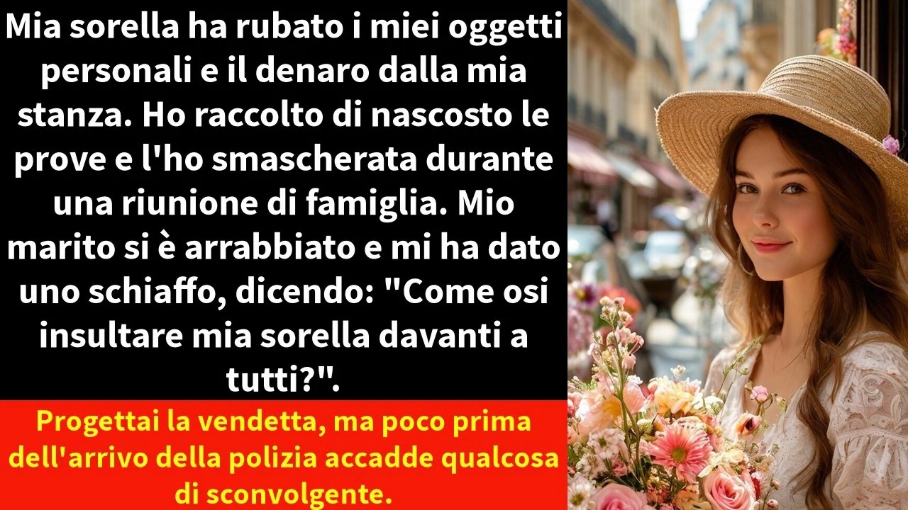 Mia sorella ha rubato i miei oggetti personali e il denaro dalla mia stanza. Ho raccolto di nascosto