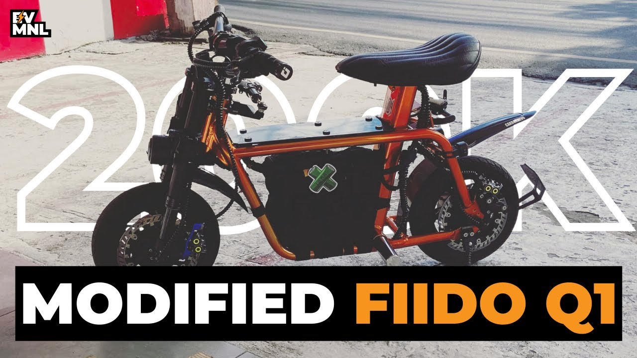 Electric Scooter Accessories | Fiido Q1 Upgrades (E bike) | Electric Vehicle Manila