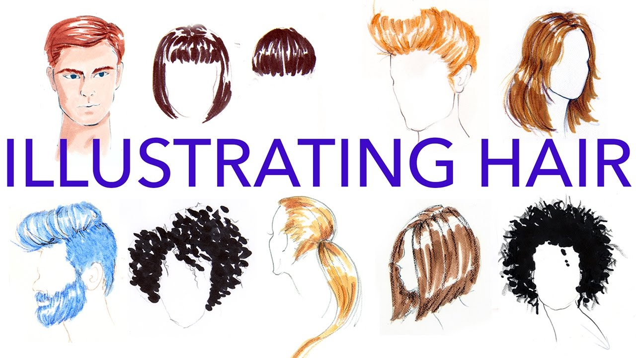 How to Draw and Illustrate Hair