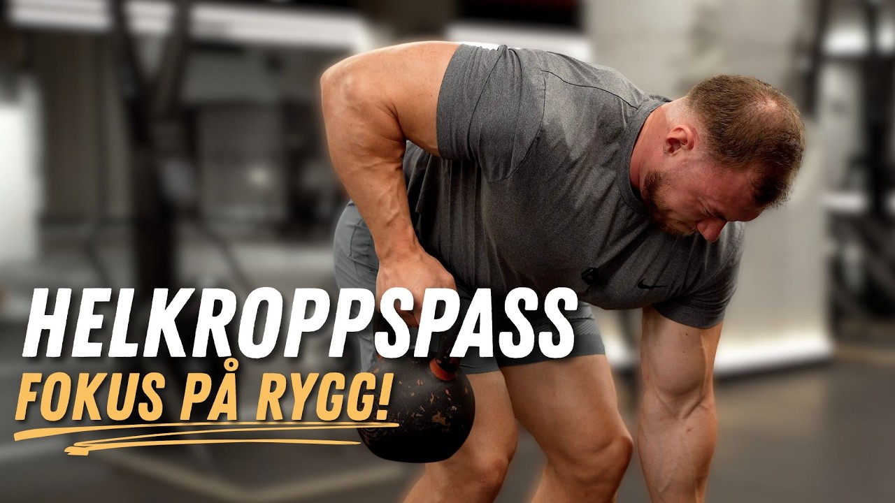 COACH CALLE - HELKROPPSPASS MED FOKUS RYGG!💪