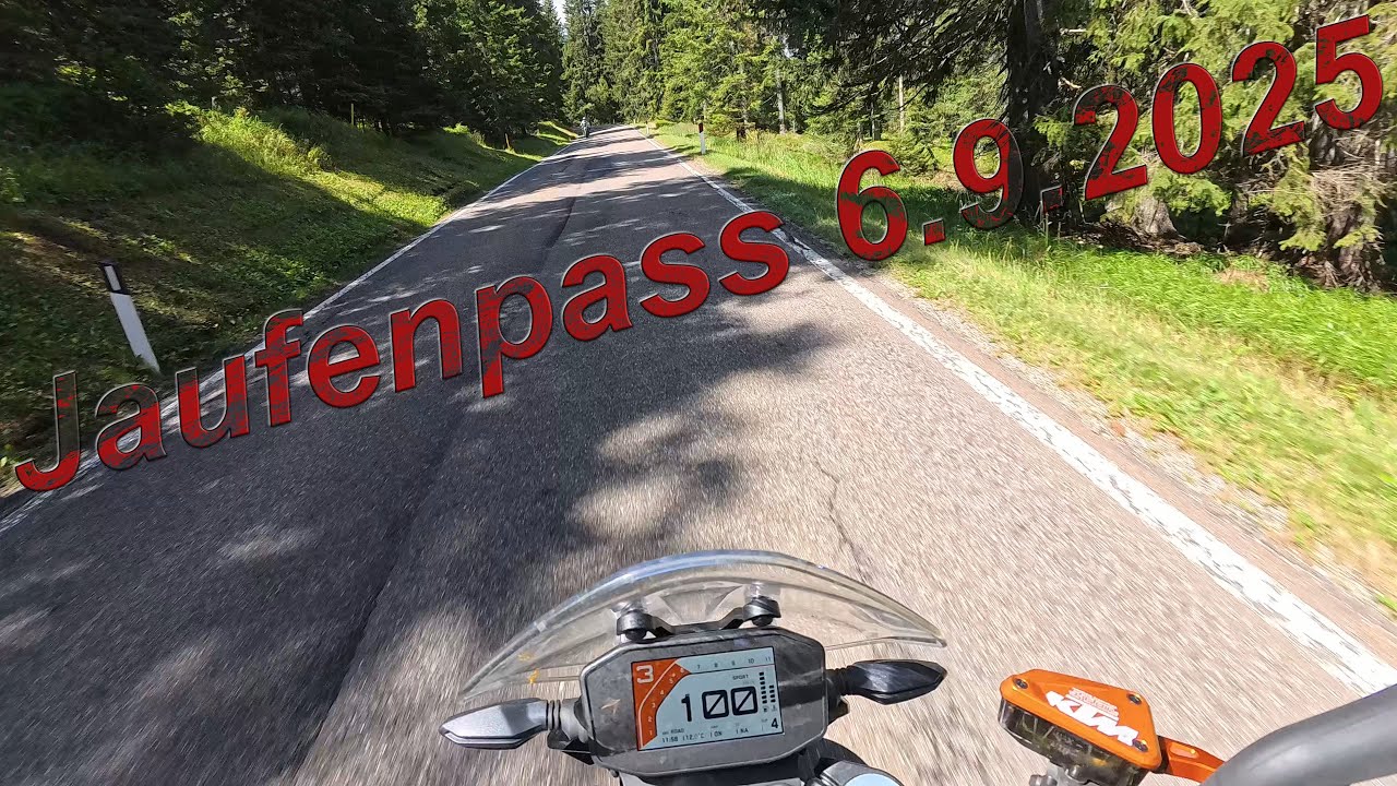 Jaufenpass 6.9.2025 Front View