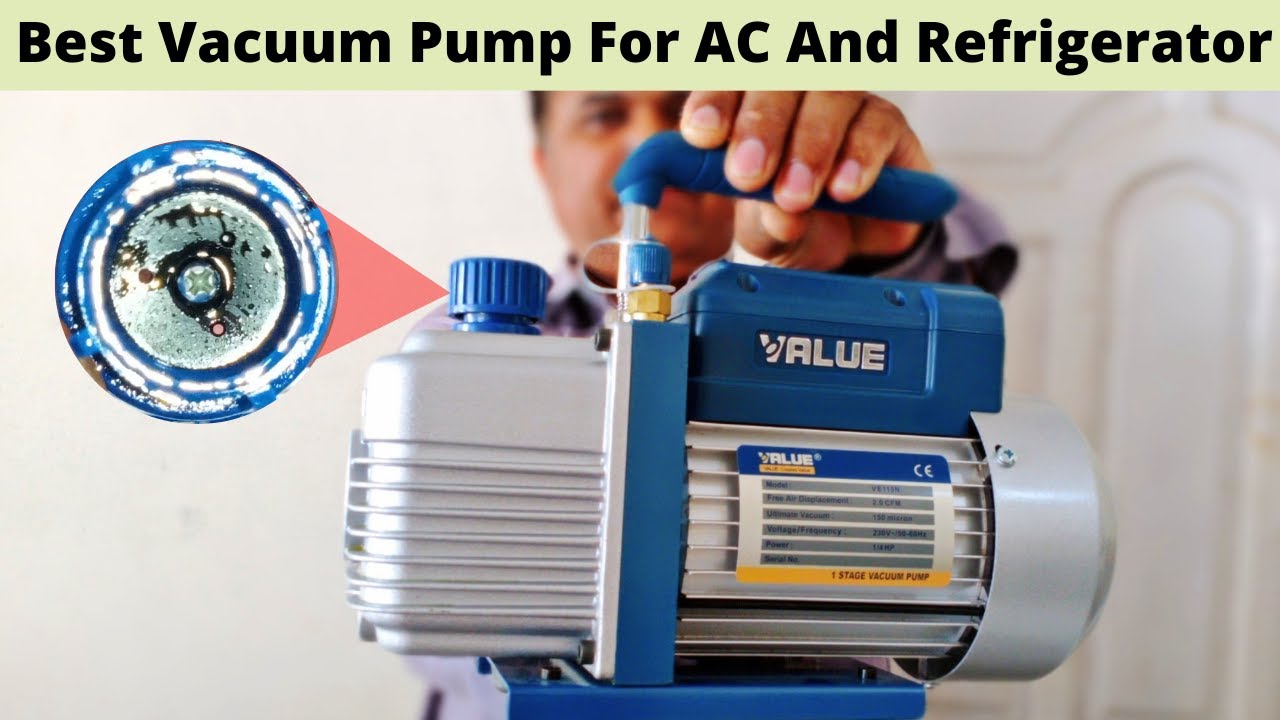 Best Vacuum Pump For HVAC Air Conditioning | Ac And Refrigerator Vaccum Machine | Value | Hvac Tools