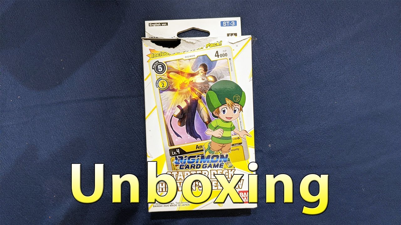 DIGIMON TCG Starter Deck Heaven's Yellow Opening
