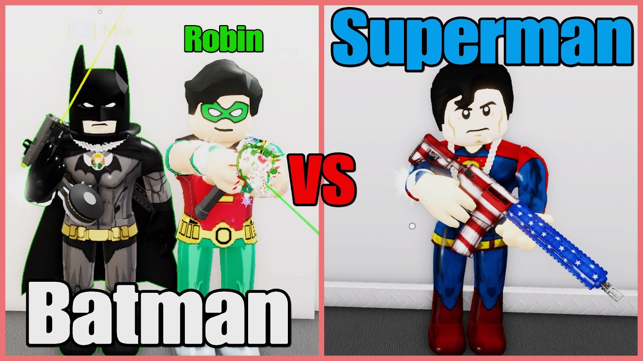 BATMAN vs SUPERMAN in STREET LIFE REMASTERED (Roblox)
