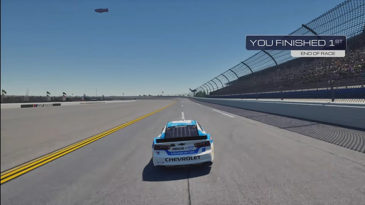 NASCAR 25 Online 1st Win | Talladega