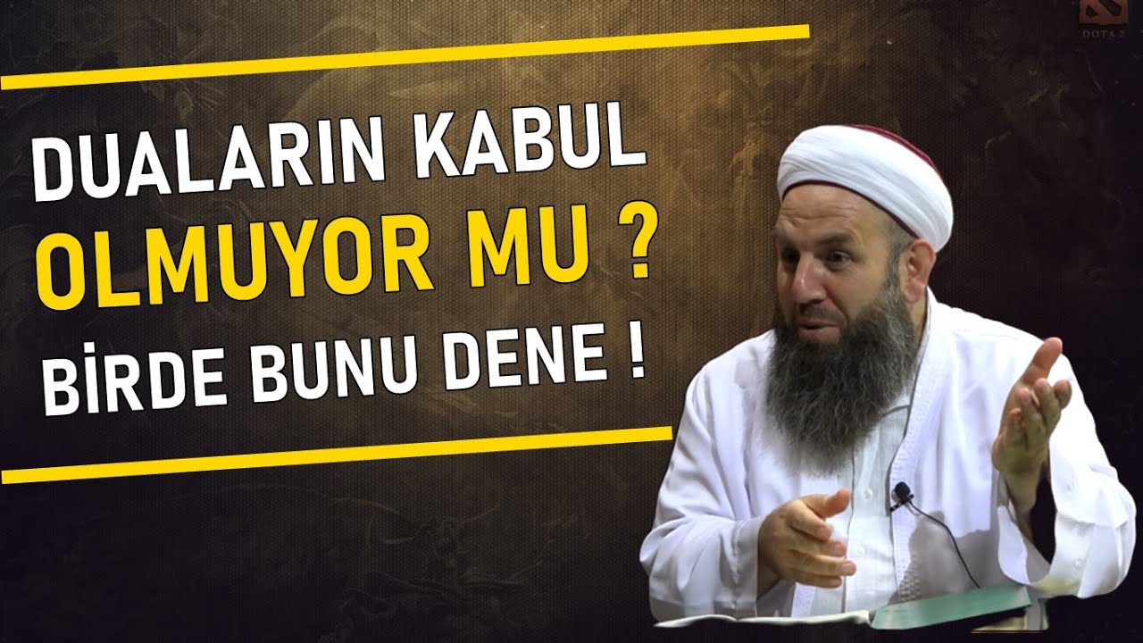 DUALARIM KABUL OLMUYOR DİYORSAN BİRDE BUNU DENE İNŞAALLAH SONUÇ VERECEK ! Ali Küpelioğlu Hocaefendi