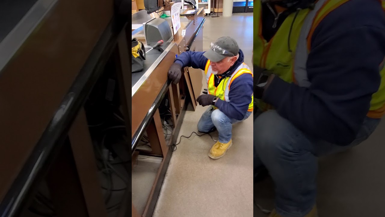 Commissary Conveyor  belt roller repair