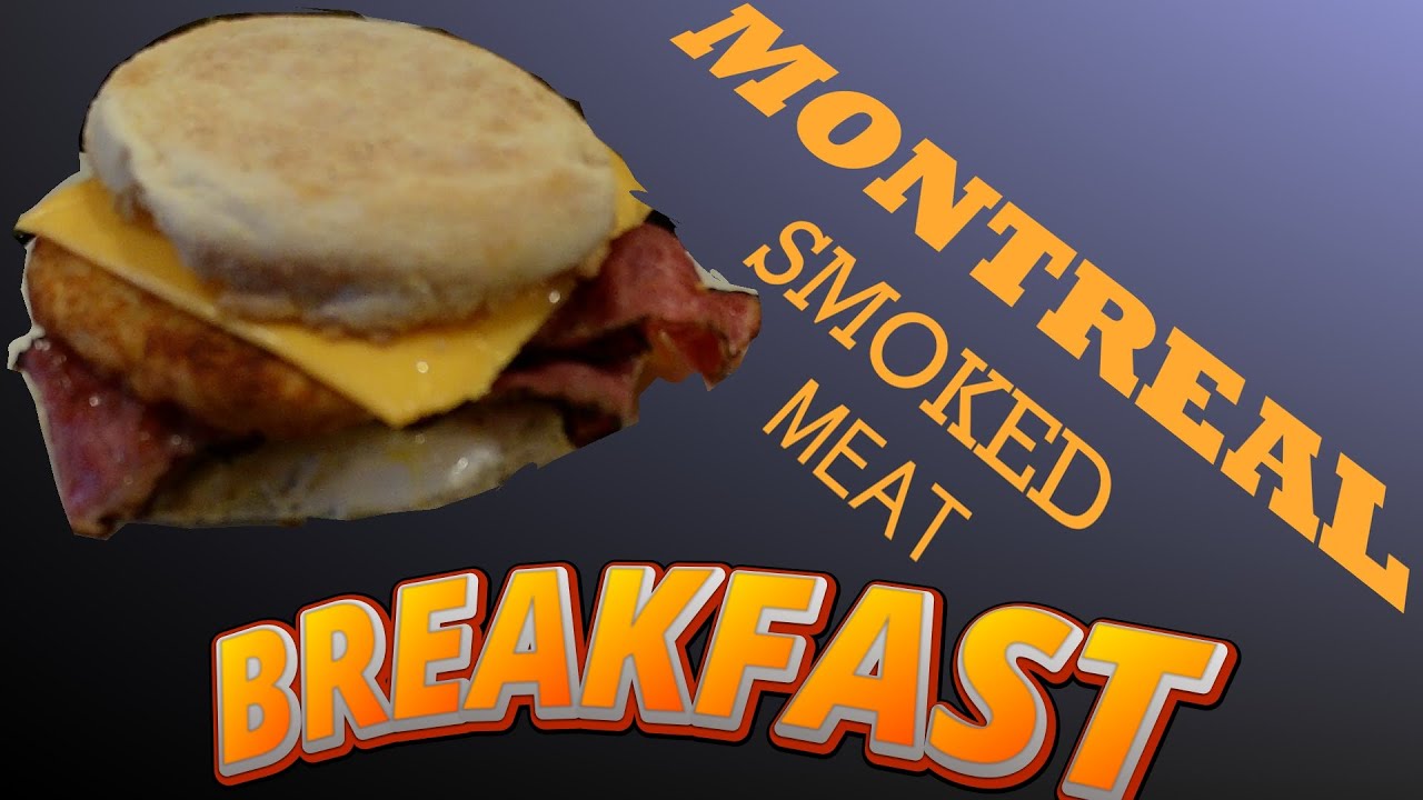 Smoked Meat Breakfast Sandwich