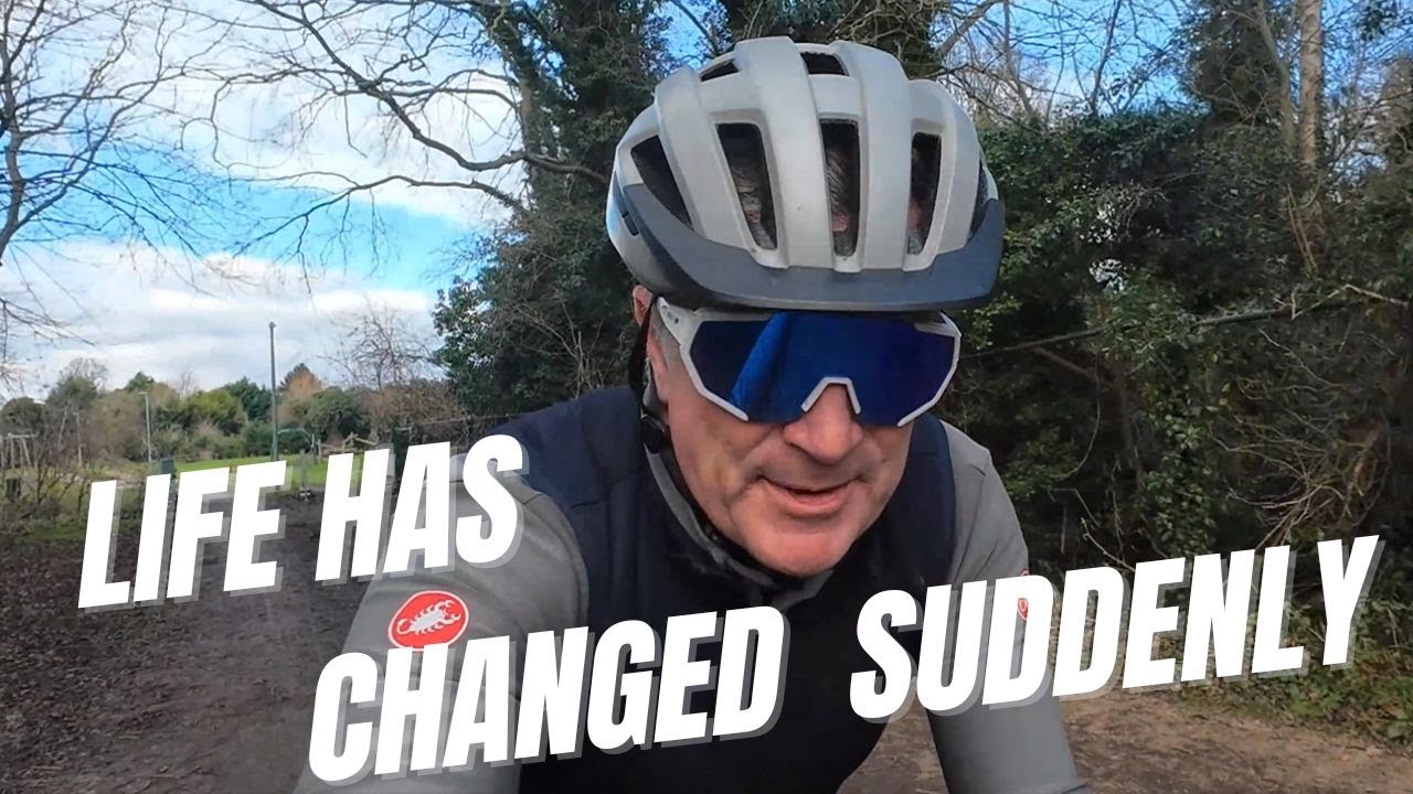 Life has Changed Suddenly!   Cycling Along The River to Relax
