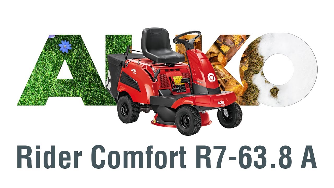 solo® by AL-KO R7-63.8A | Rider Comfort | AL-KO Gardentech
