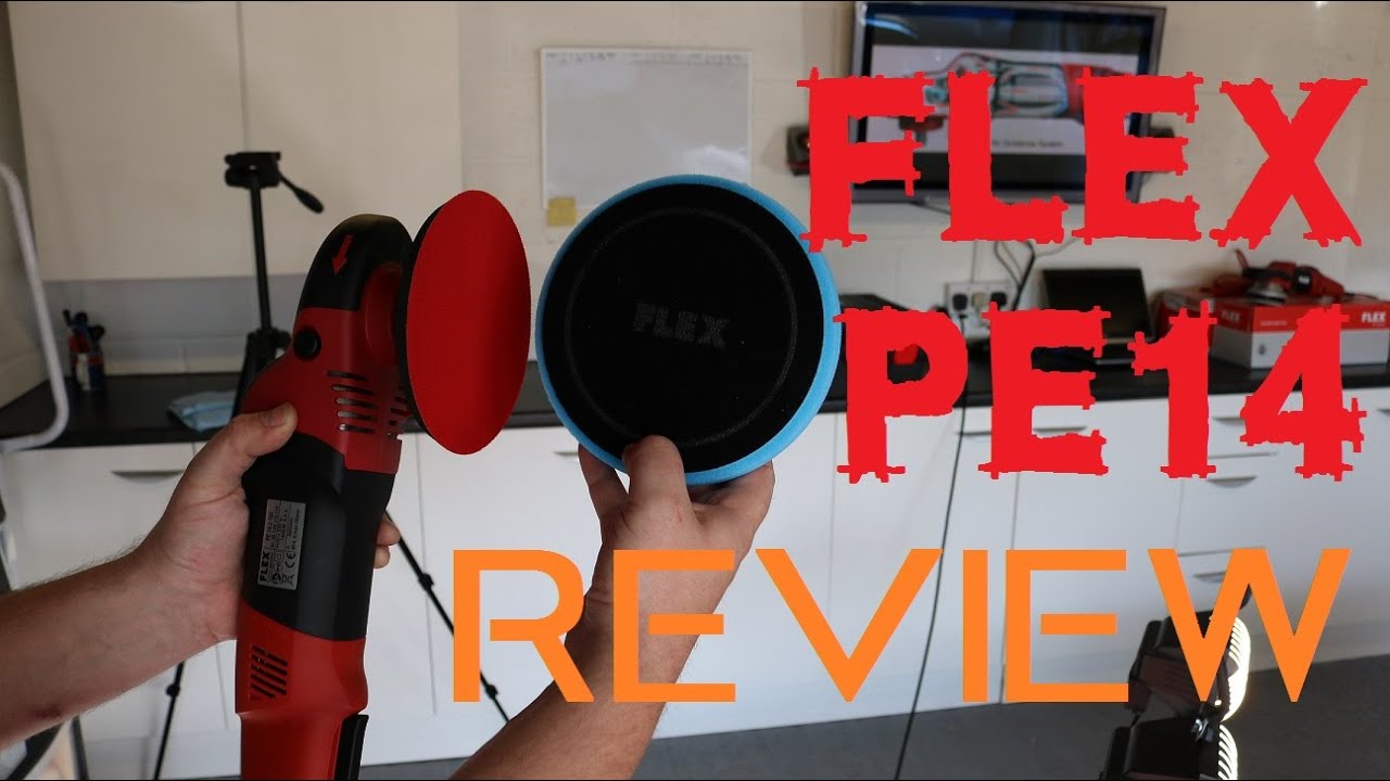 Flex PE14-1 and PE14-2 Rotary polisher review demo