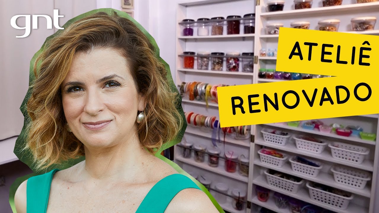 Como organizar materiais e espaço de trabalho para ateliê | Dica de Organização | Micaela Góes