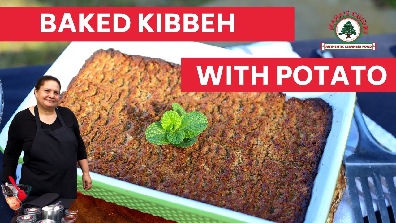 How to Make Baked Kibbeh With Potato