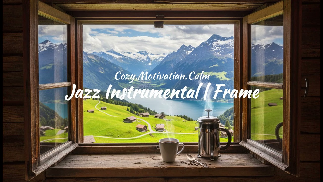 [playlist] Coffee by the Window with an Alpine View | Cozy Jazz