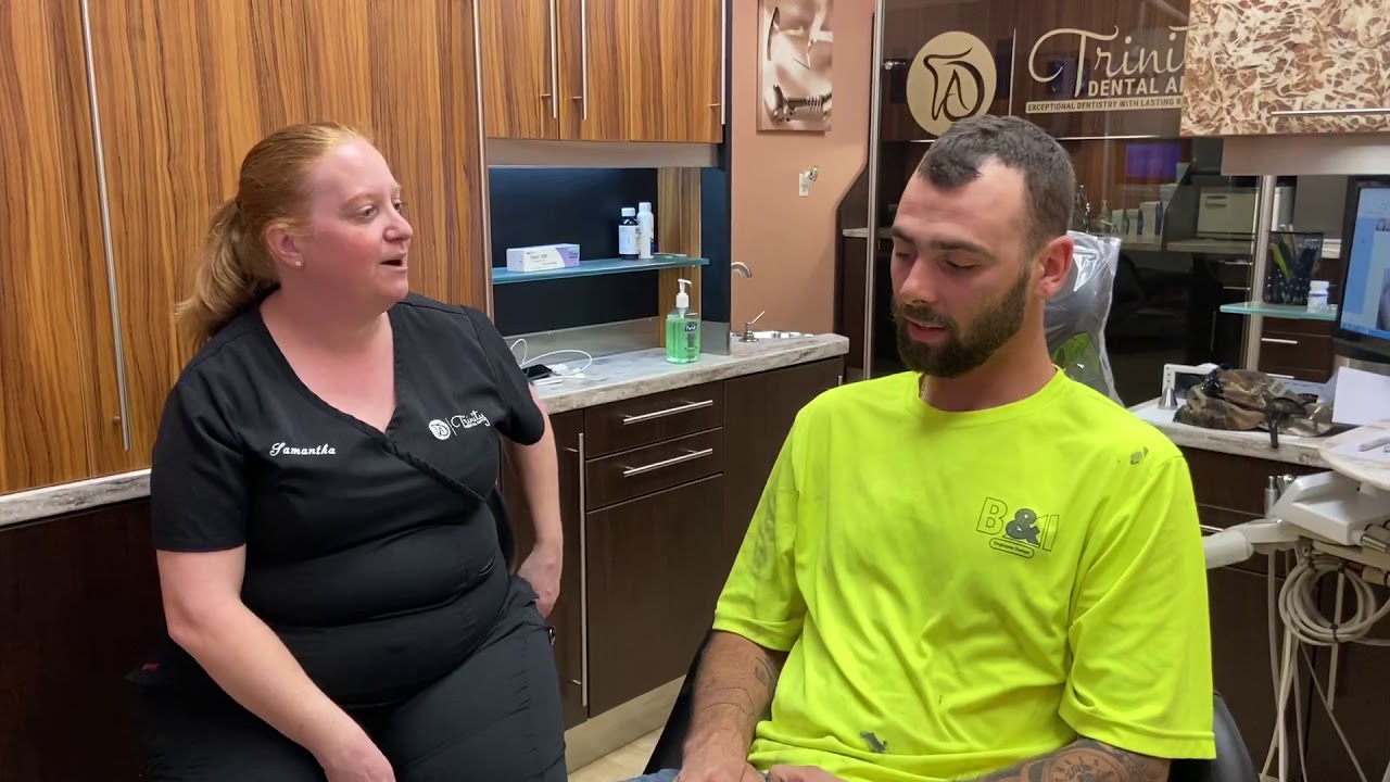 Fixed New Teeth dental implants - Mike