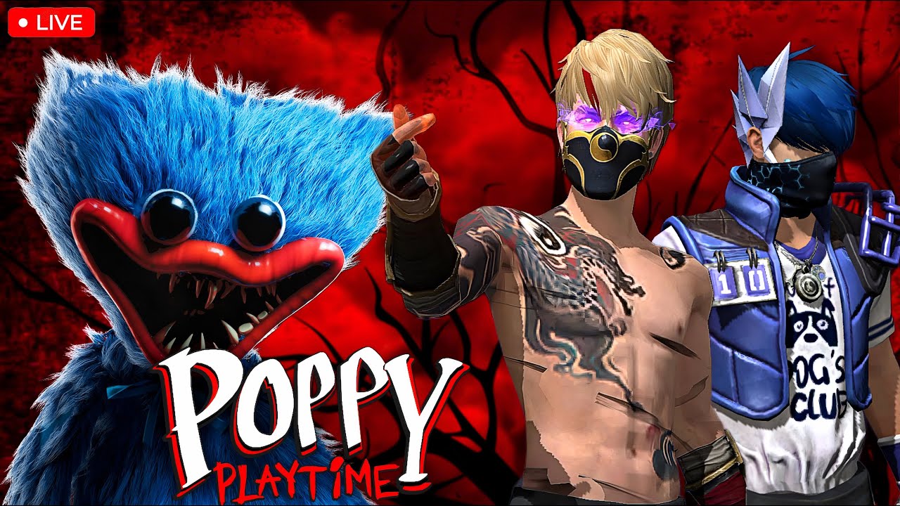 POPPY PLAYTIME GAMEPLAY TAMIL 😱😨 || FFK PRASANTH ON LIVE 🔥 #ffkprasanth #theghost