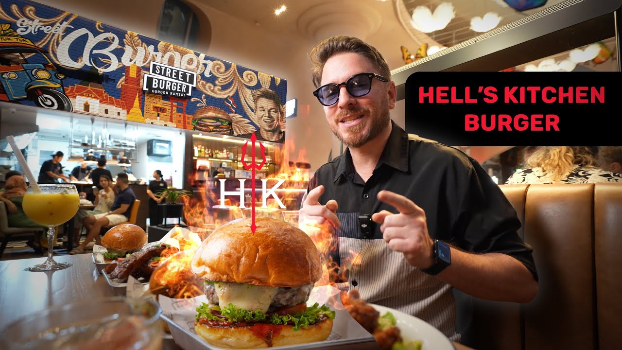 Стоит ли заказывать бургер &laquo;Street Burger&raquo; у Гордона Рамзи? | Siam Paragon Bangkok
