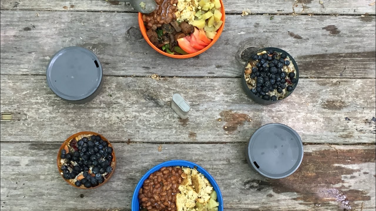 Full English Breakfast, Vegan, in the Woods
