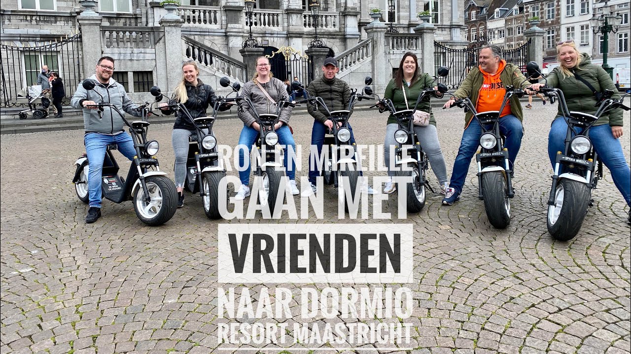 Ron en Mireille gaan met vrienden naar Dormio Resort Maastricht!