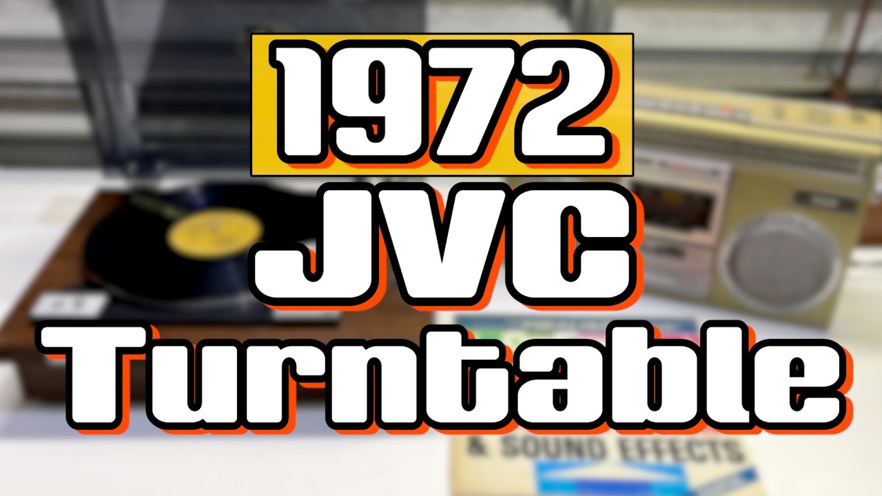 Vintage JVC VL-5 Turntable