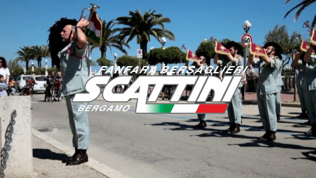 Giulianova 2018 - Cerimonia al Monumento ai Caduti -Fanfara Bersaglieri 
