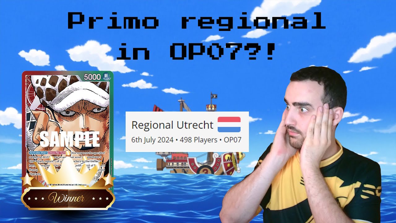 OTTO mazzi diversi in TOP! Ecco le LISTE della TOP16 del primo regional di OP07! [One Piece TCG ITA]