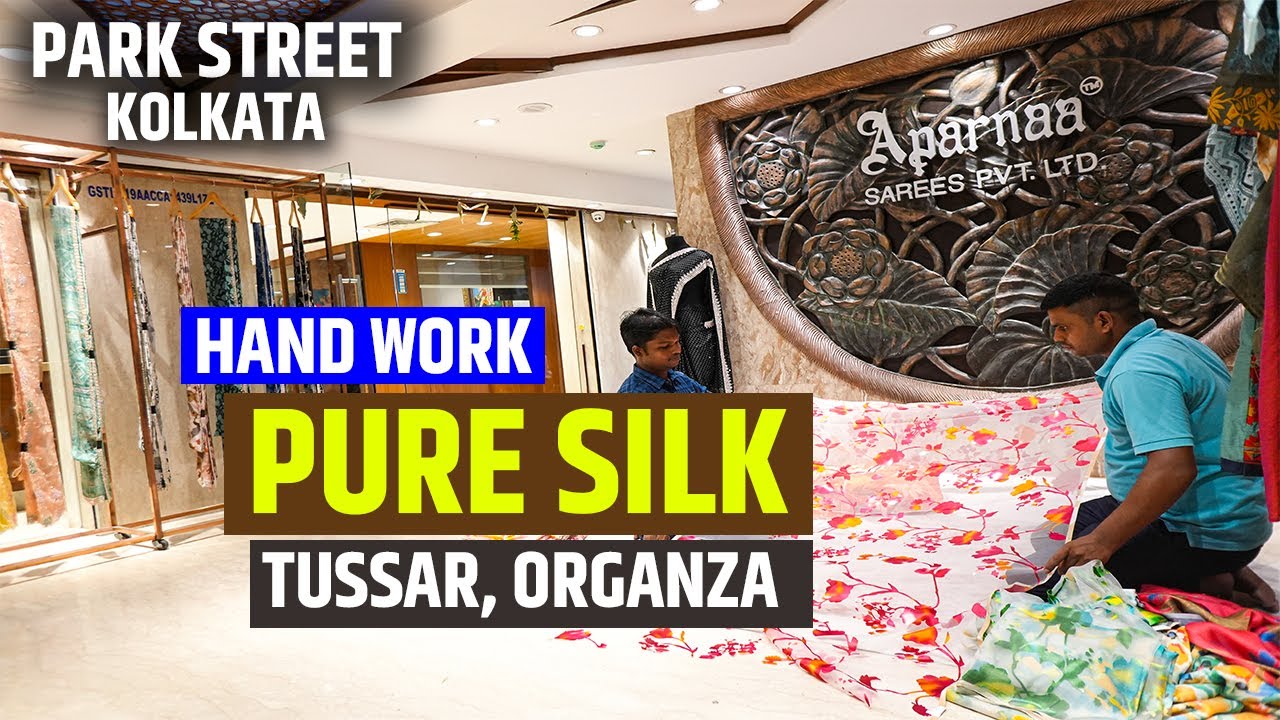 Exclusive Pure Silk Saree Manufacturer and Wholesaler in Kolkata, Park Street
