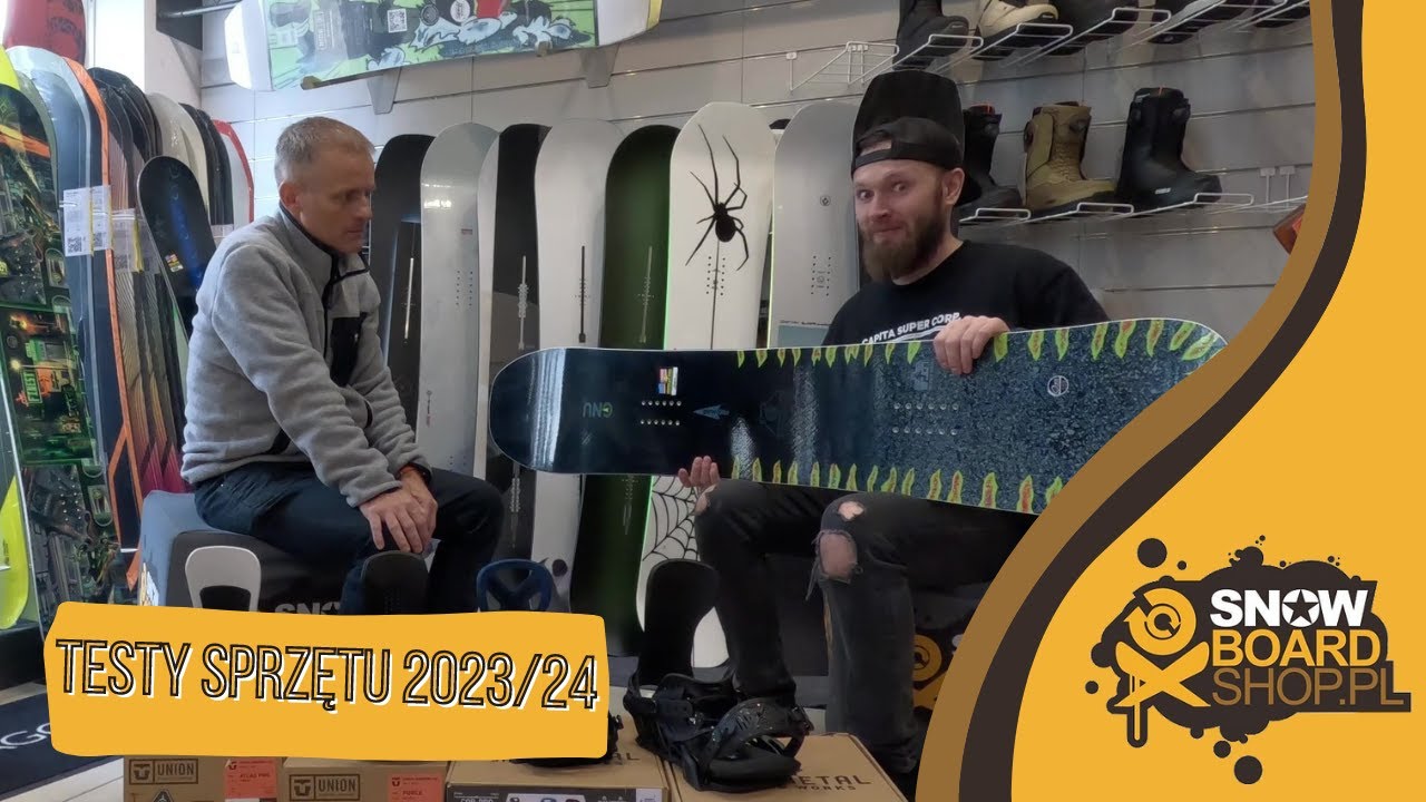 Testy sprzętu snowboardowego z sezonu 2023/2024