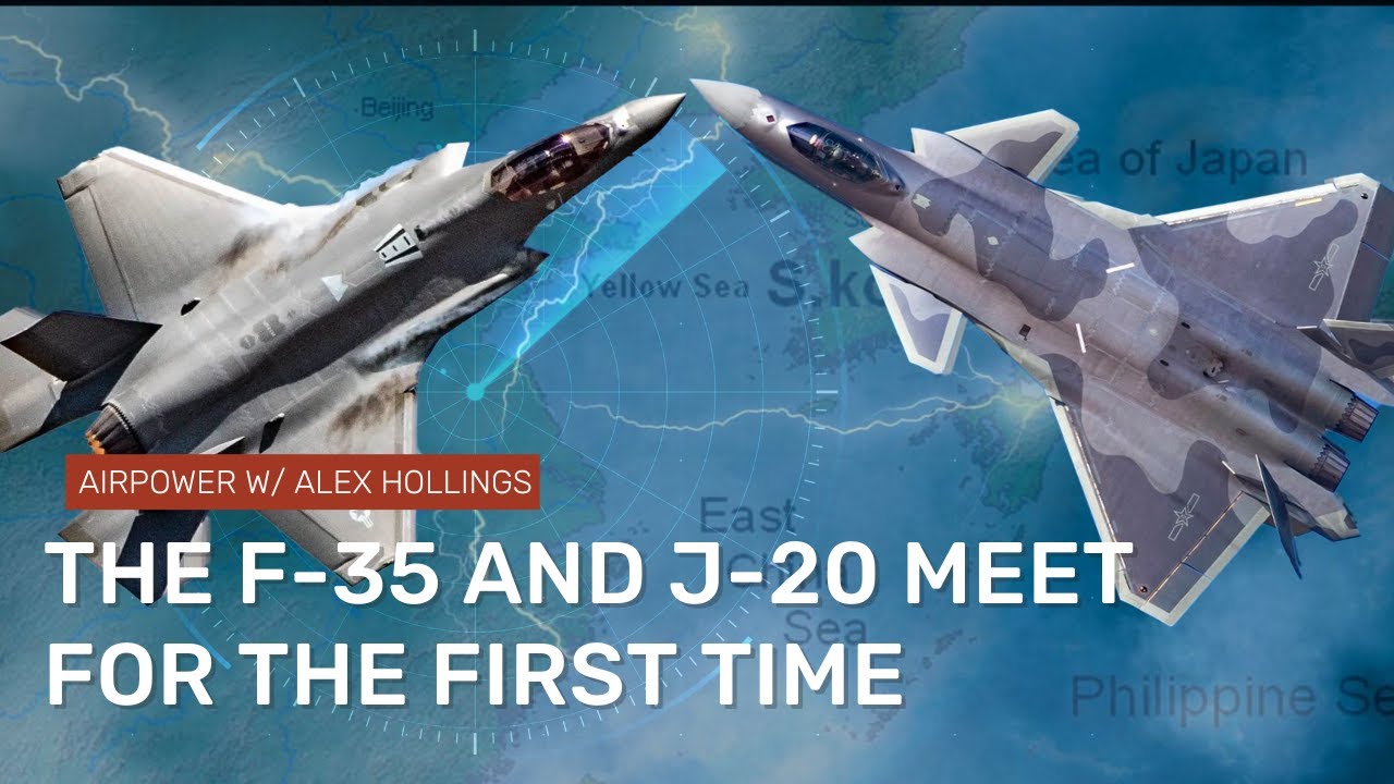 Американские F-35 столкнулись с китайскими J-20 над Тихим океаном