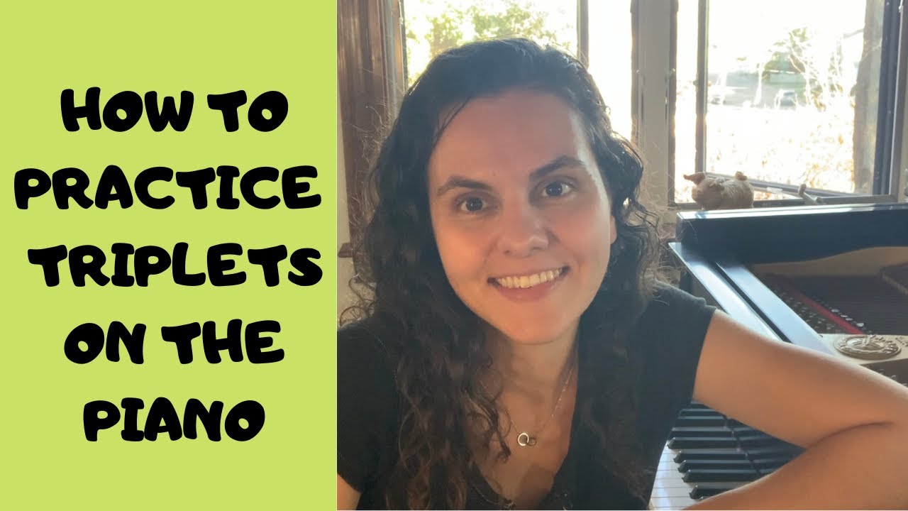 EASY AND EFFECTIVE EXERCISES TO PRACTICE TRIPLETS ON PIANO // How To Play Triplets - Piano Tutorial