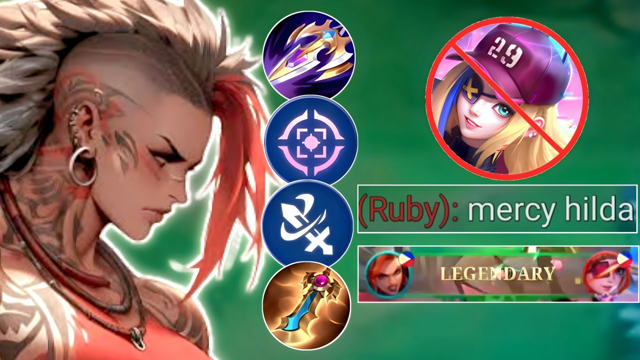 No One Can Handle Hilda in Exp Lane Right Now 🔥 Hilda Best Build | Mobile Legends