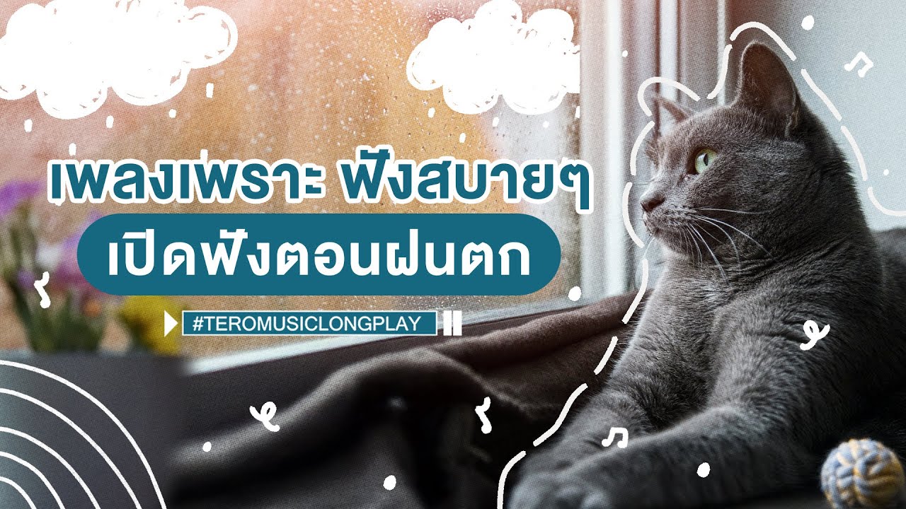 เพลงเพราะๆ ฟังสบายๆ เปิดฟังตอนฝนตก - Music Longplay