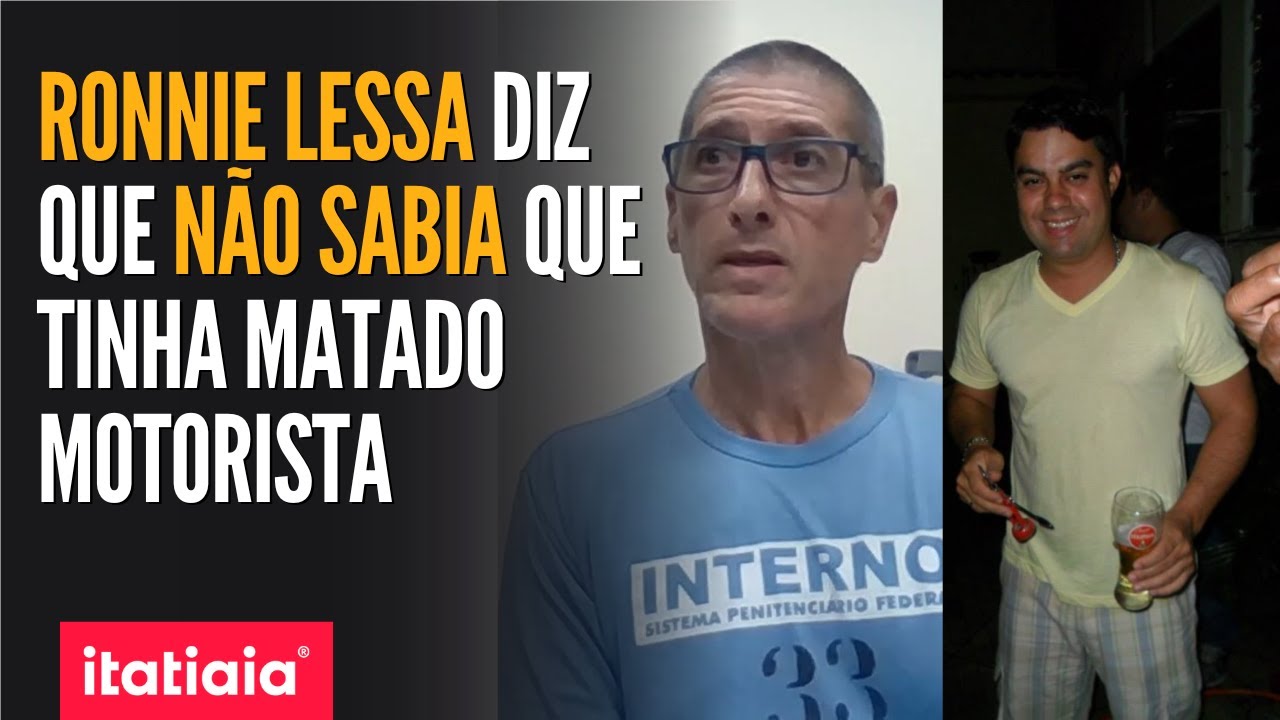 DELAÇÃO: RONNIE LESSA AFIRMA QUE NÃO SABIA DA MORTE DE MOTORISTA DE MARIELLE FRANCO
