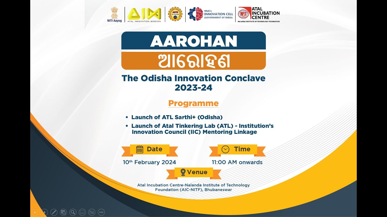 AARHON - The Odisha Innovation Conclave 2023-24