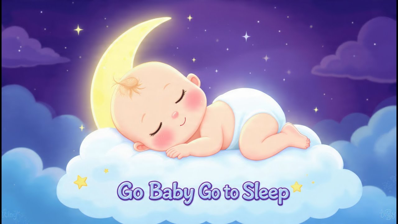 Go Baby Go to Sleep 😴 | Baby Lullaby for Deep Sleep | Bedtime Song for Babies