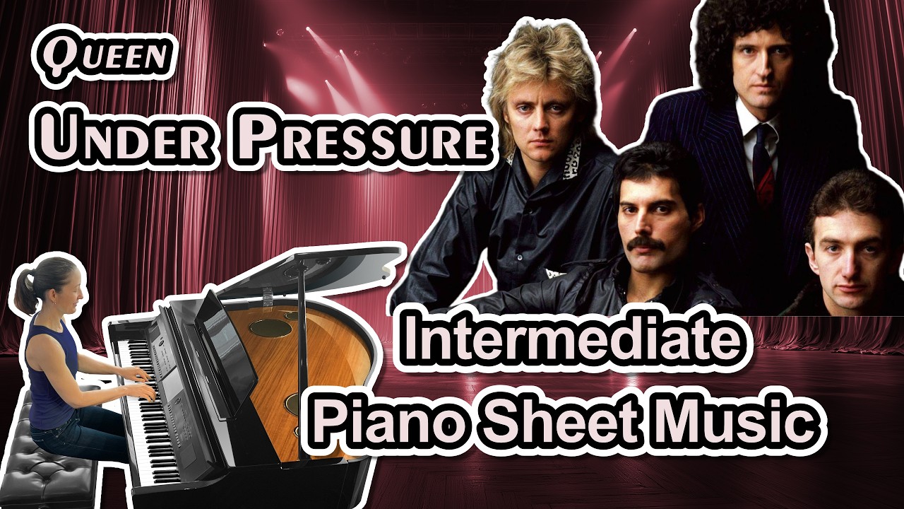 Under Pressure (Queen & David Bowie) - Intermediate Piano Sheet Music