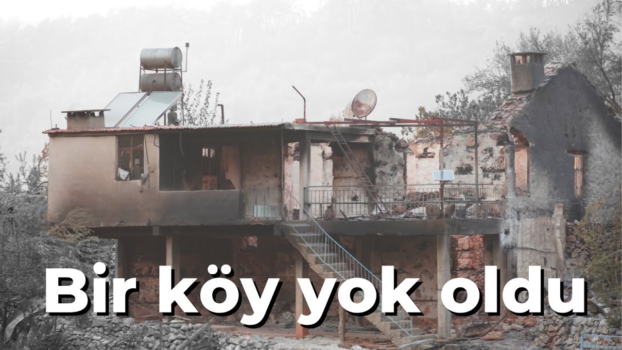 Medyascope yangın bölgesinde: Senir Köyü yok oldu