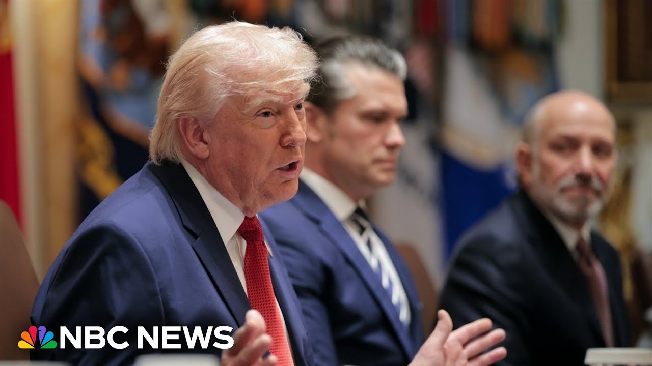 Trump says Iran is 'begging to make a deal'