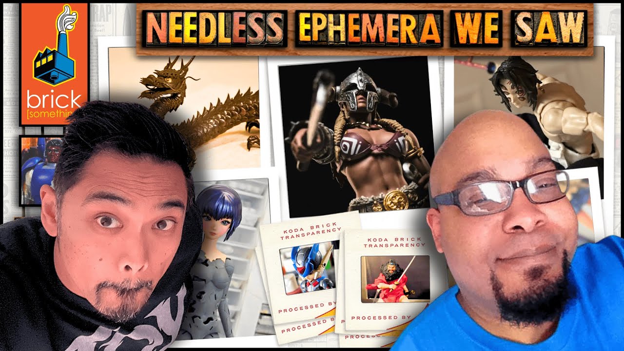 N.E.W.S. w/ E McNeal ⇢ We're bout to look at some INCREDIBLE ephemera. Let's talk the art of toys!!!